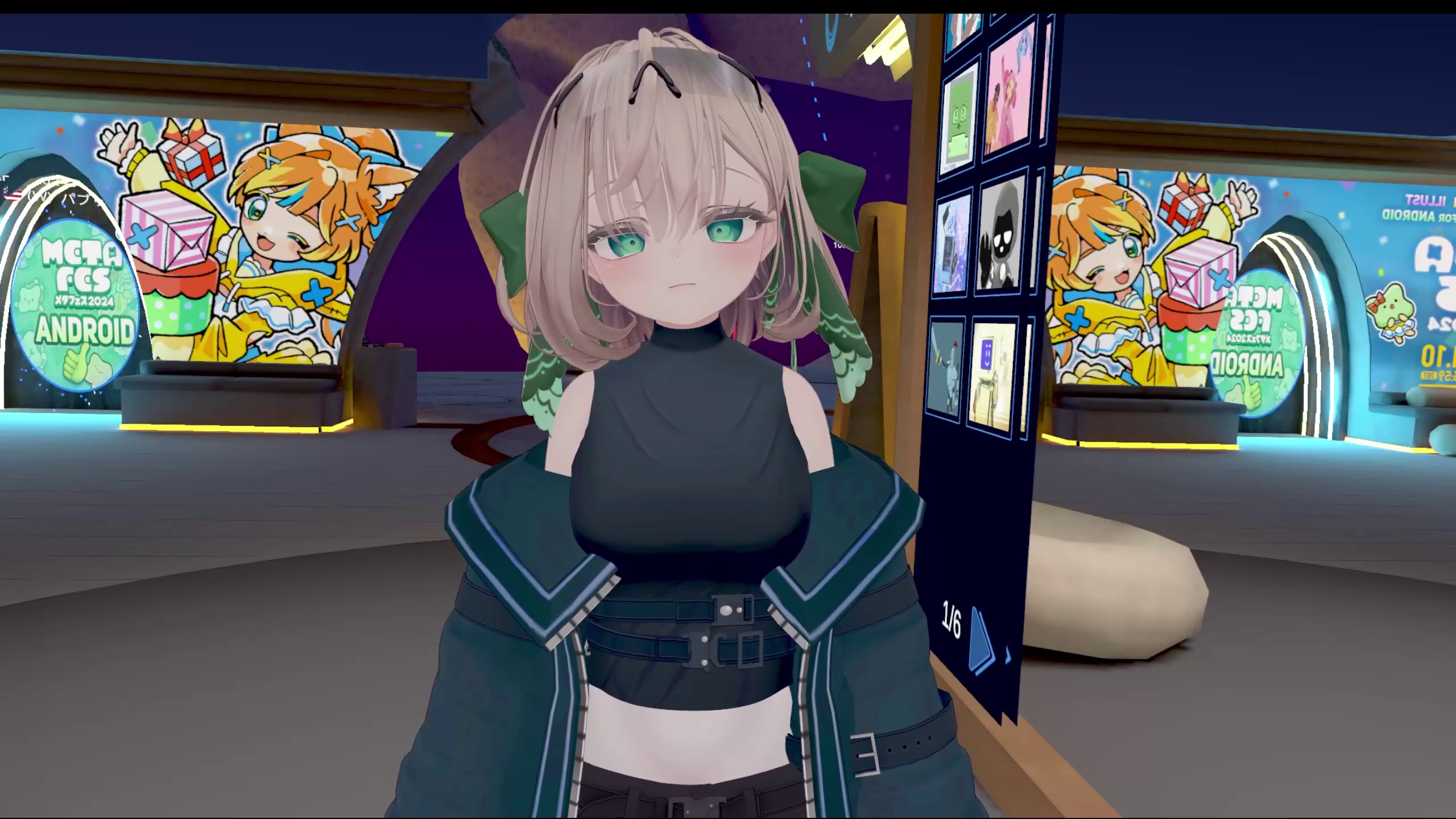 新しい髪型に変更したマヌカちゃん