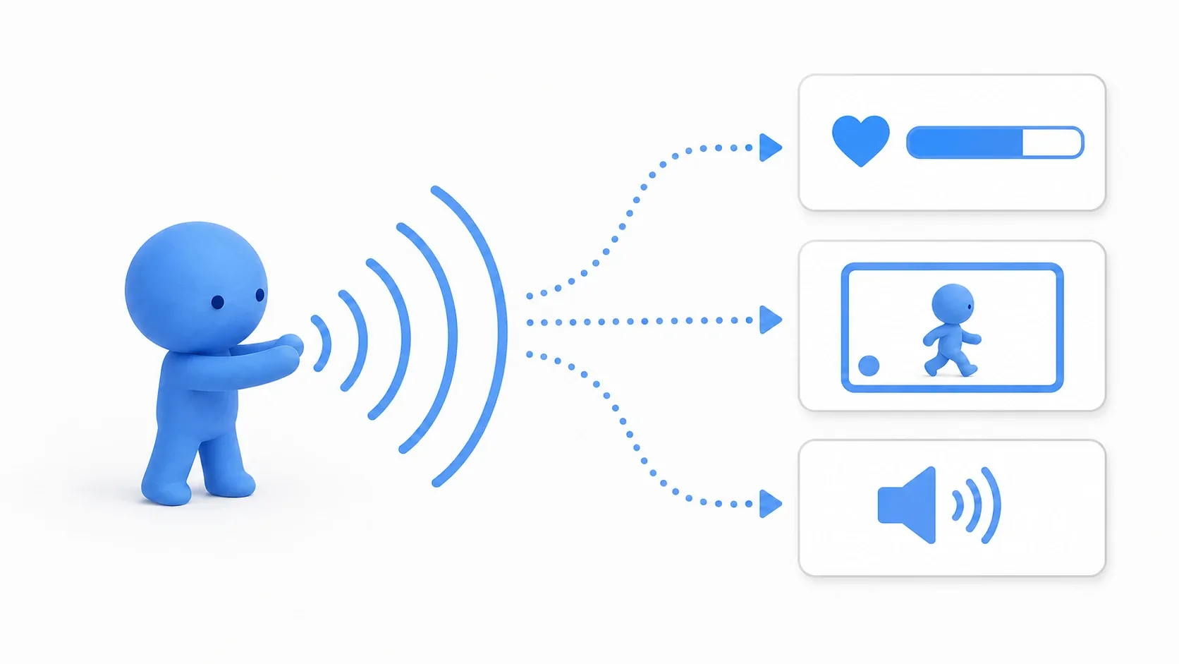 A signal delivering a notification to several listeners