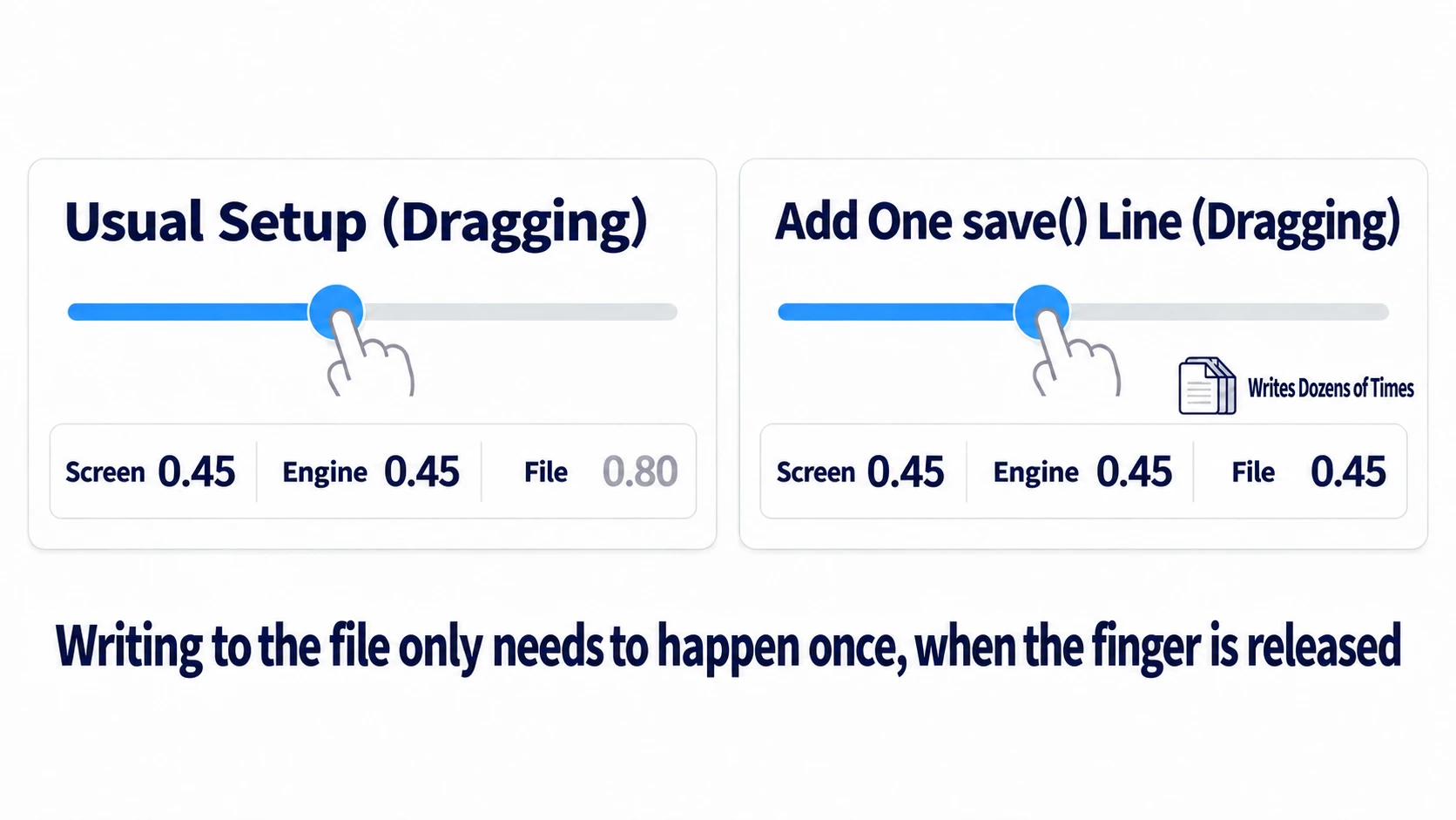 Adding one save line to _on_volume_changed makes the file's number follow along during the drag