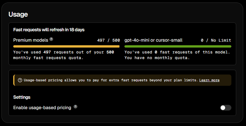 CursorでClaude APIを連携する方法：プレミアムモデル制限後の設定手順
