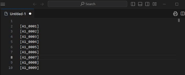 Batch Replace Sequential Patterns in VSCode Using Regular Expressions ...